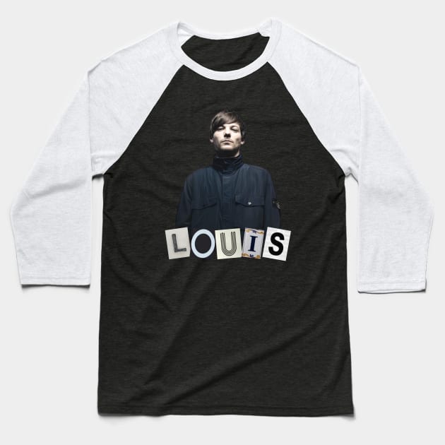 louis Baseball T-Shirt by FIRENIC